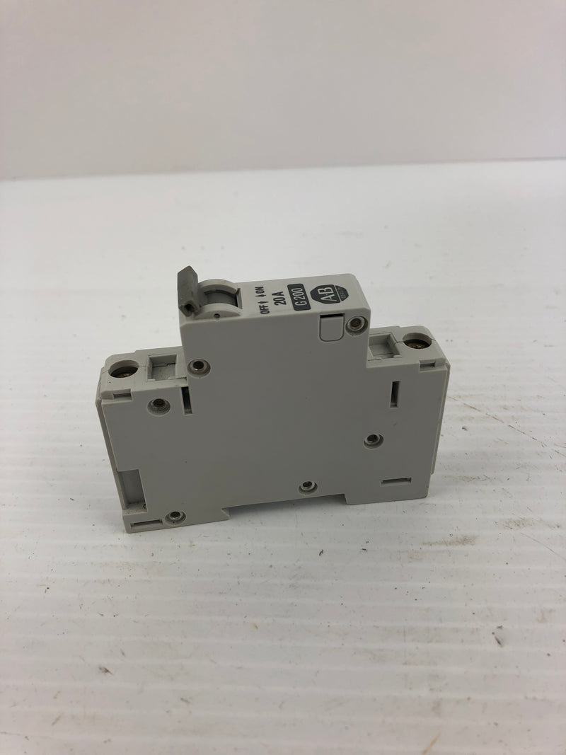 Allen Bradley 1492-CB1 Circuit Breaker G200 20A Series B