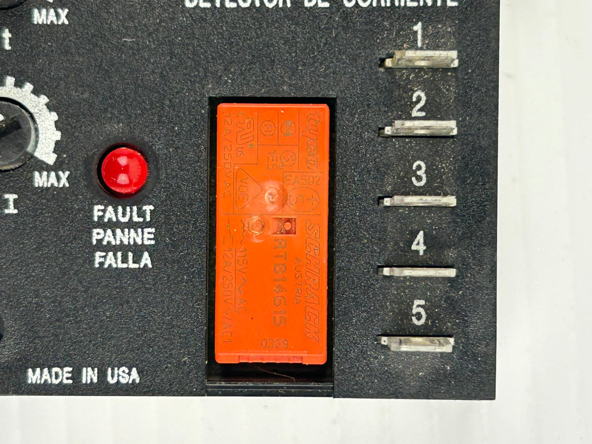 ABB SSAC ECS41BD Solid State Control AC Current Sensor Relay 2-20A 0.5-50 Sec