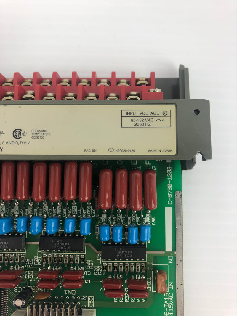 Allen-Bradley 1746-IA16 PLC Input Module SLC 500 Ser. C 85-132VAC 50/60Hz