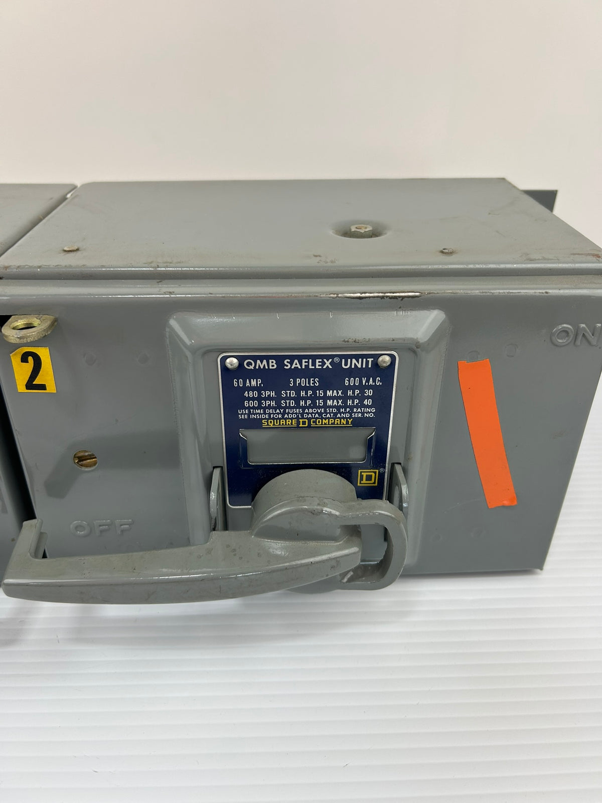 Square D QMB Saflex Twin Switch QMB-3606-T 60 Amp