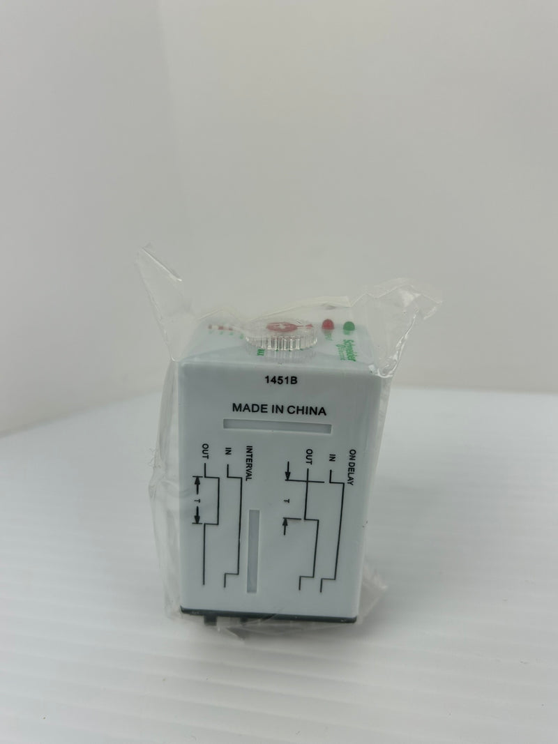 Schneider Electric TDRSOXB-120V Magnecraft Time Delay Relay 120-240VAC 12A