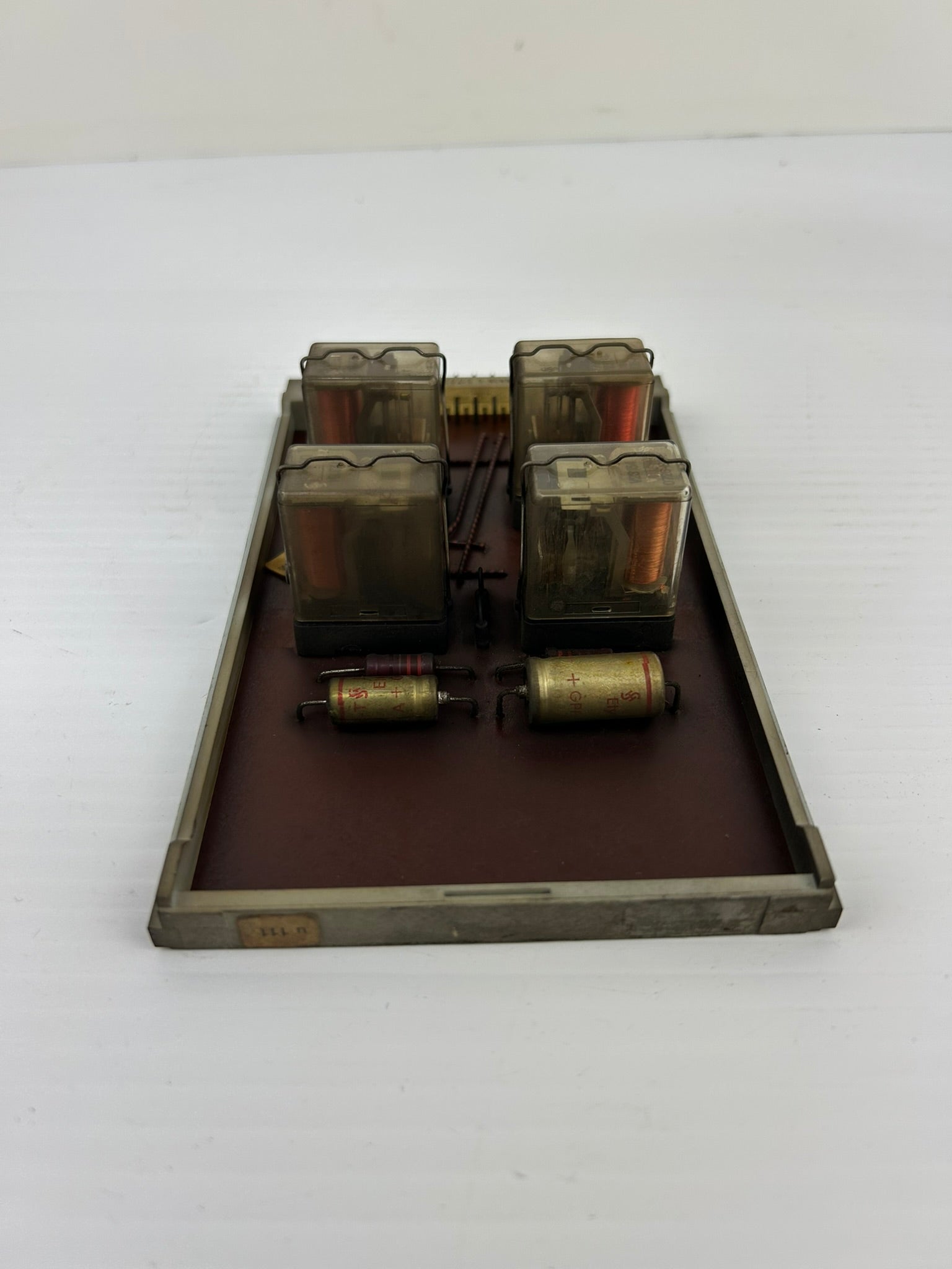 Barmag Electronic E44/00 Circuit Board with 4 Relays E4400