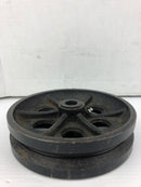 Industrial Pulley 8" Diameter x 2" Tall x 3/4" Bore