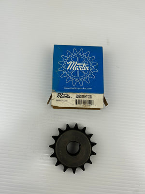 Martin 50BS15HT 7/8 Sprocket 7/8" Bore Size 15 Teeth