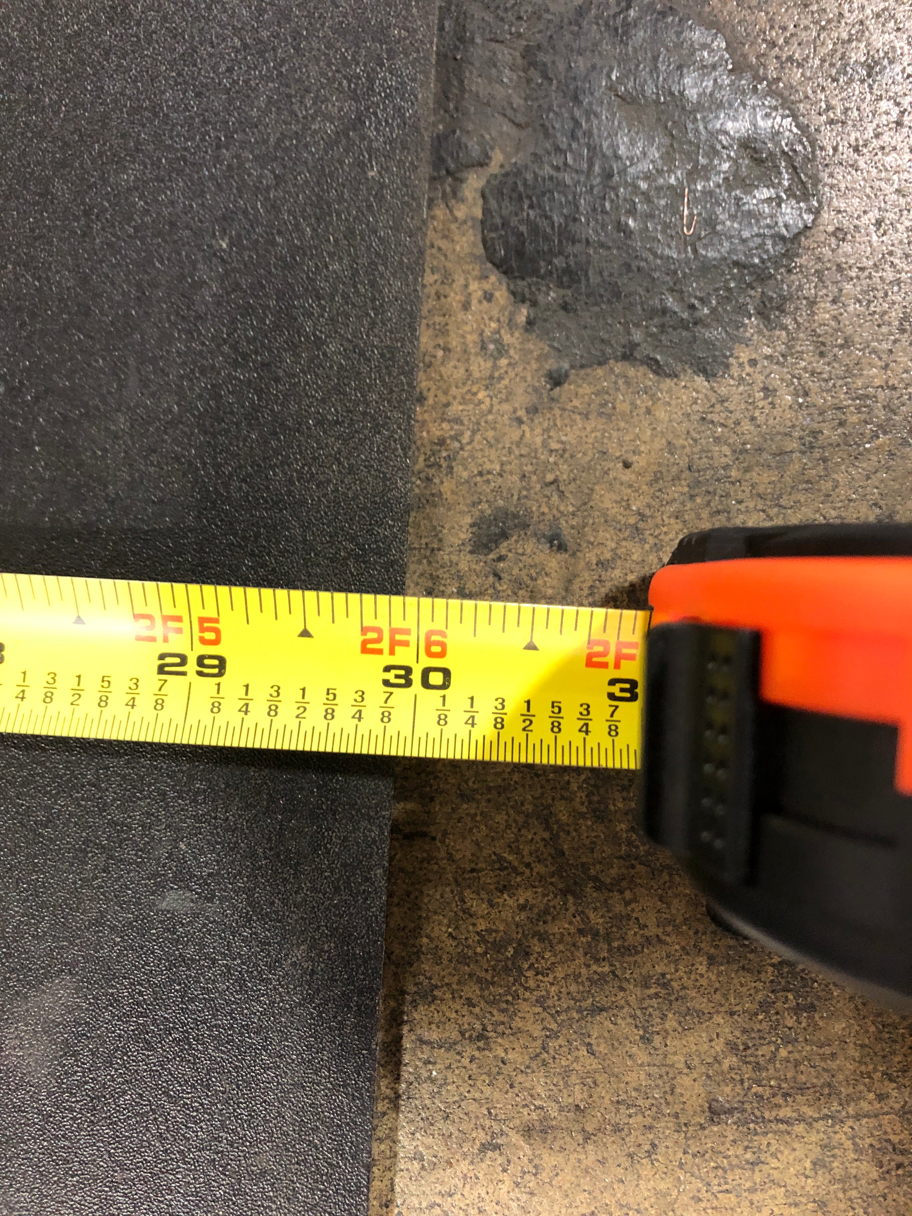 Hoosier Parts K213-296 Semi Truck Mud Flaps Tractor Trailer 24" x 30" Vintage