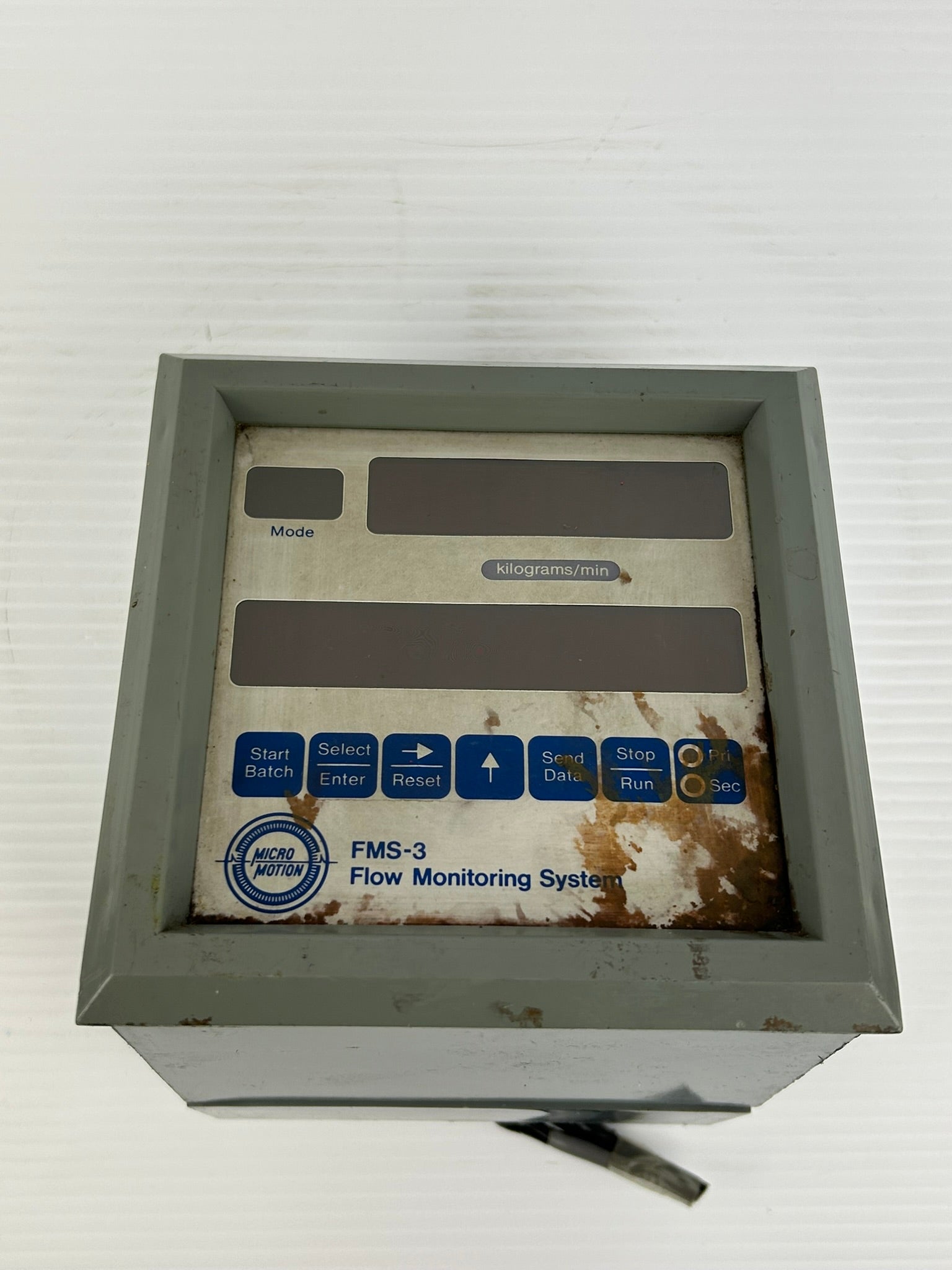 Micro Motion FMS-3 Flow Monitoring System Power Input FMS-3-115-NA-J 115VAC