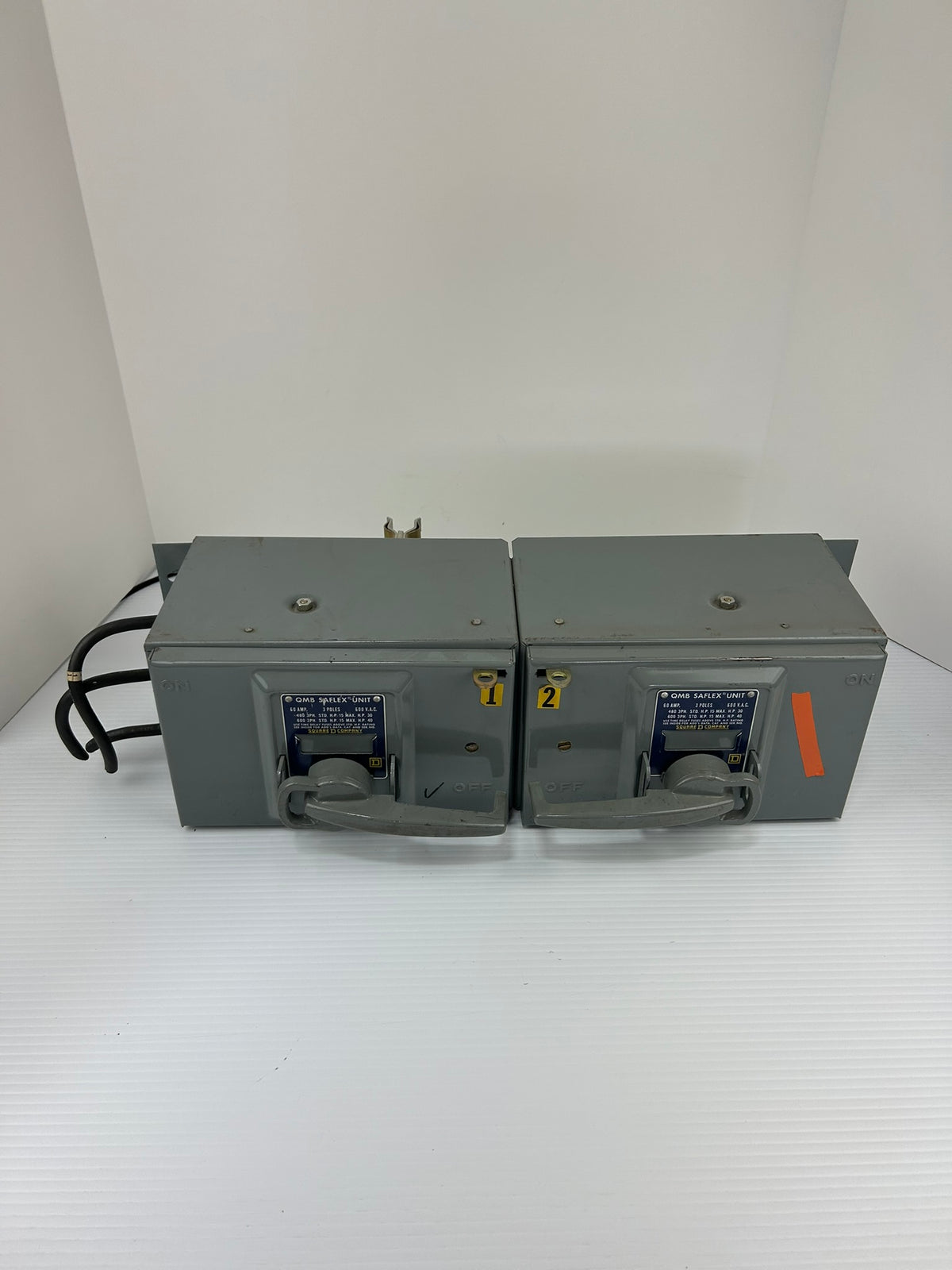 Square D QMB Saflex Twin Switch QMB-3606-T 60 Amp