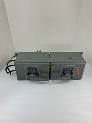 Square D QMB Saflex Twin Switch QMB-3606-T 60 Amp