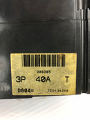 General Electric TED134040 Industrial Circuit Breaker 480VAC 40A 3P 50/60Hz