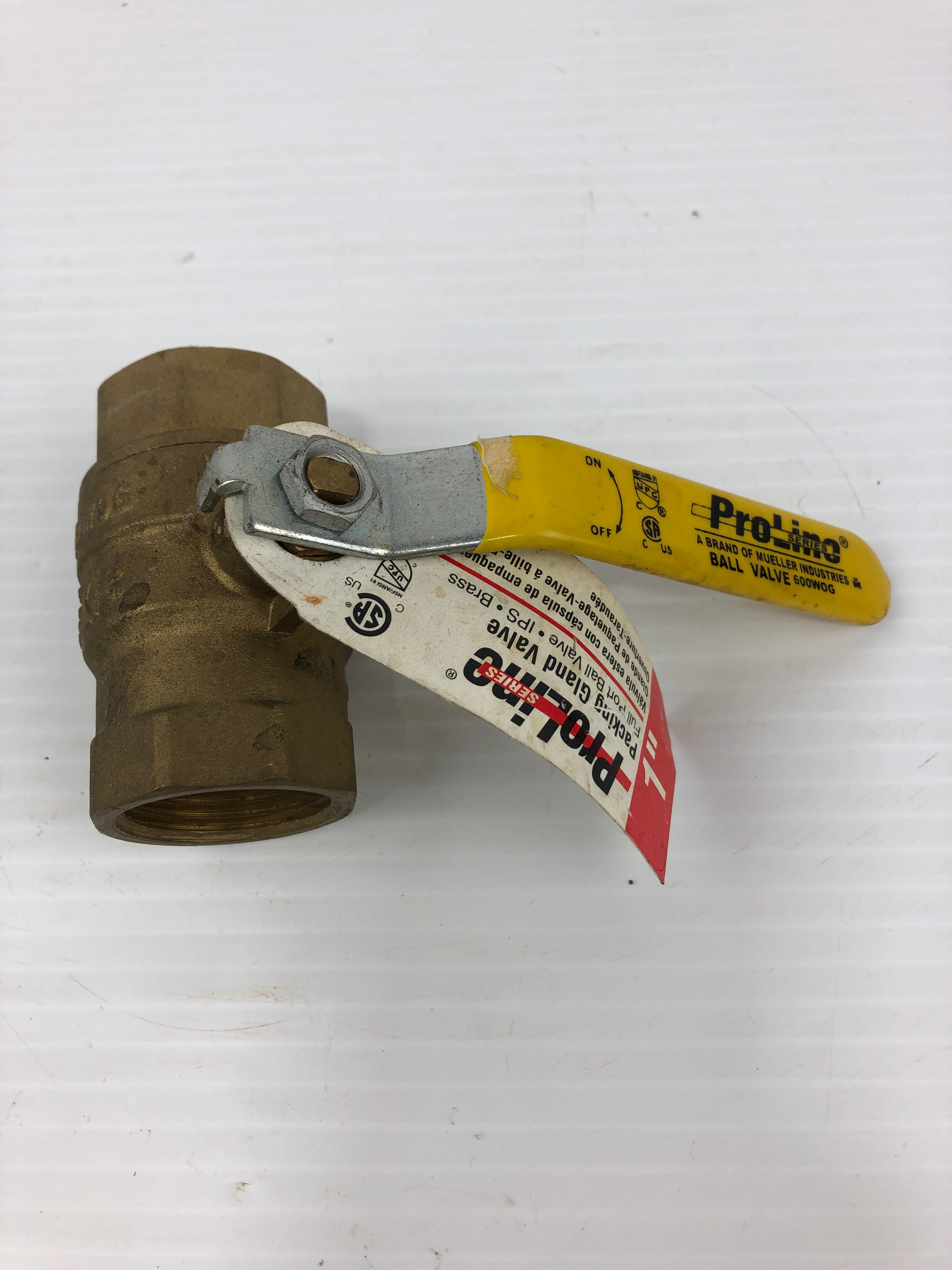 Pro Line Ball Valve 600WOG 1"