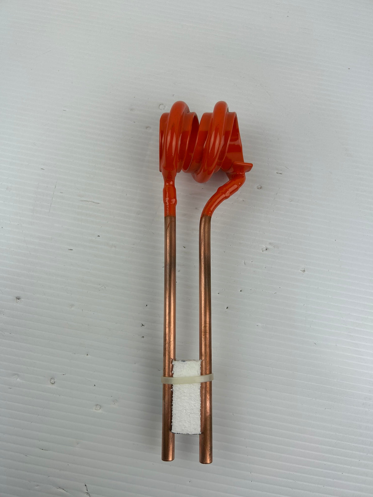 High Frequency Copper Tube Induction Heating Coil for Welding TT1-1.75L Orange