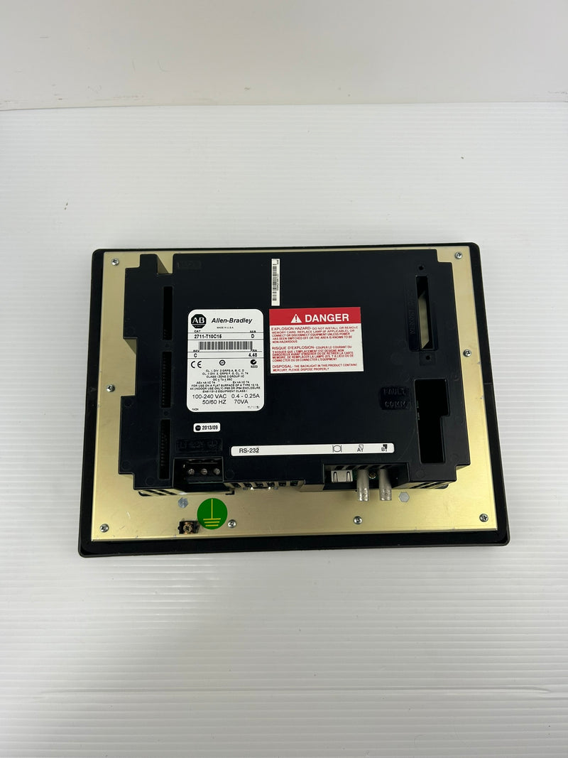 Allen-Bradley 2711-T10C15 PanelView 1000 Touch Screen Module Ser D Rev C