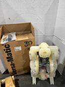 Versa-Matic E2PA6D669C-CP Dual Diaphragm Pump 100 PSI 7 bar