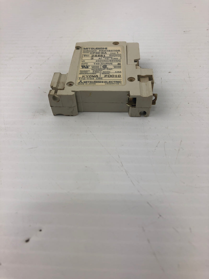 Mitsubishi Electric CP30-BA Circuit Protector 1 Pole 3A 250VAC 65VDC