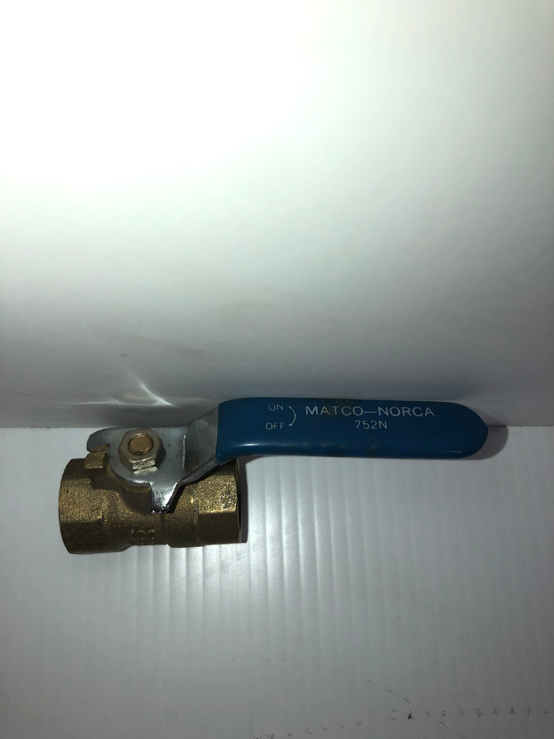 Matco Norca 752N 2" Brass Ball Valve