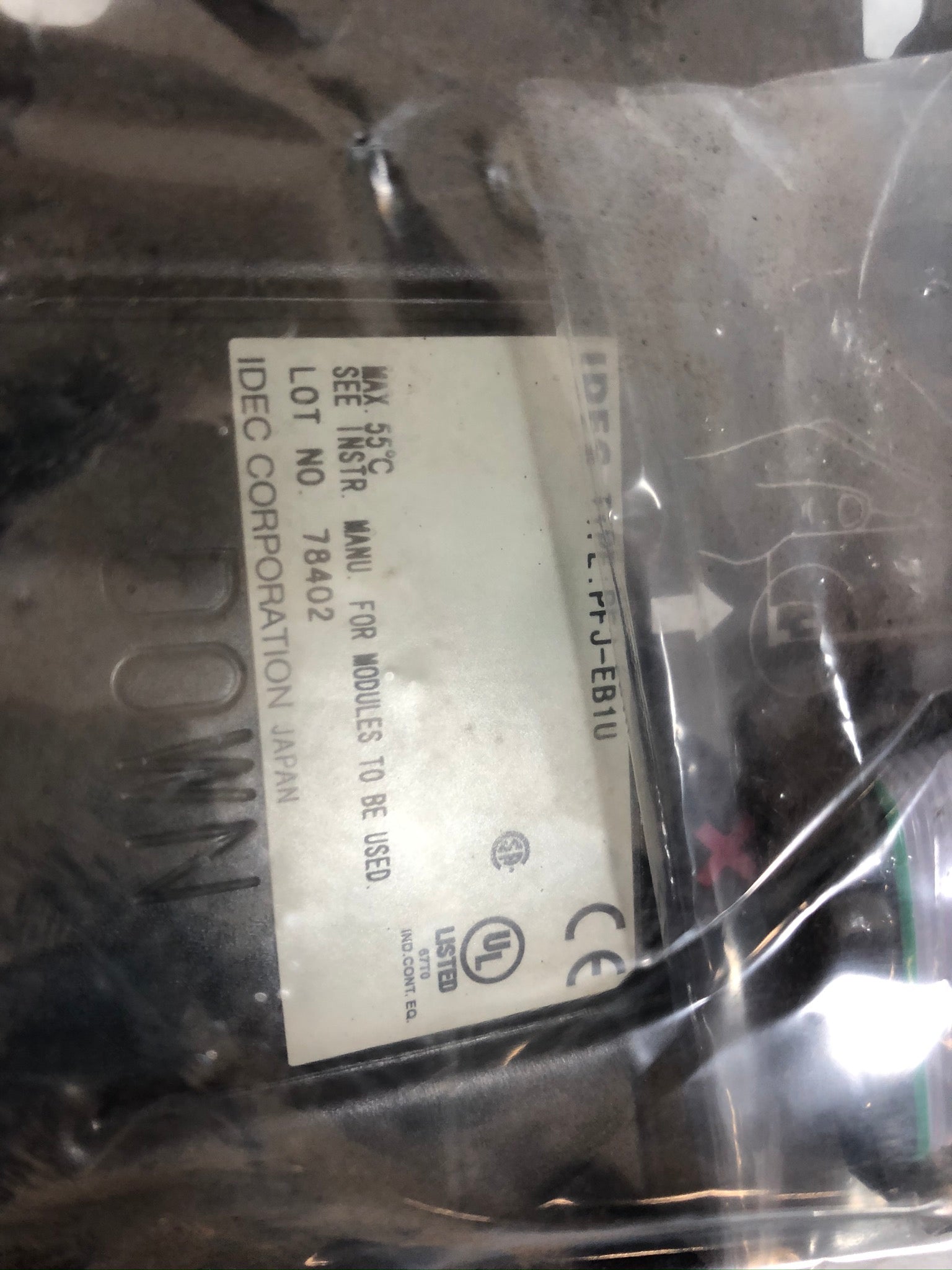 IDEC PFJ-EB1U Expansion Base Plate FA1J ThyssenKrupp TKE-149153 Controller