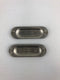 O-Z Gedney 1/2" BS Series Conduit Body Box Covers - Lot of 2