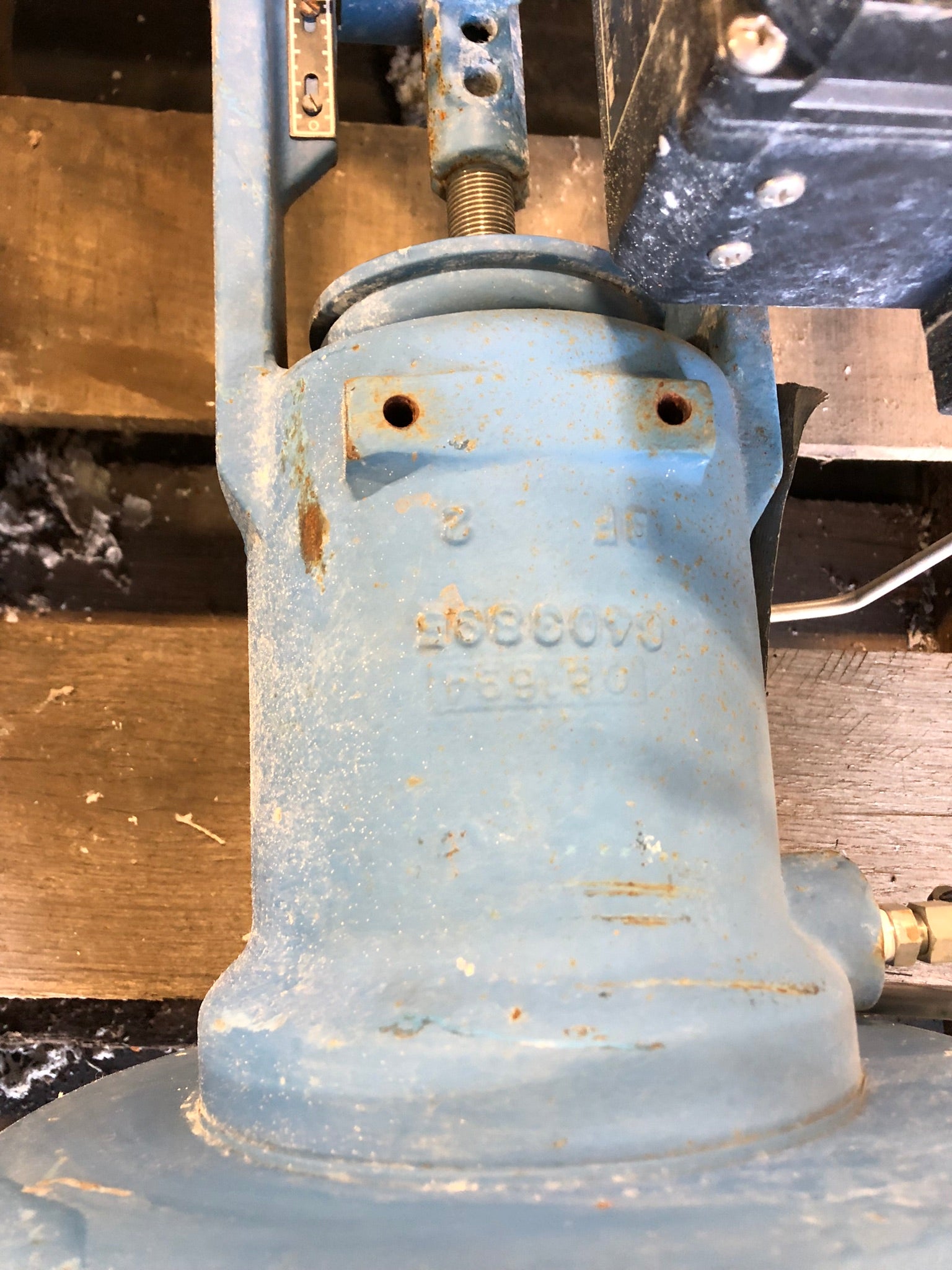 Neles Jamesbury C110N0C32CC8P #4 Butterfly Valve Pneumatic Actuator