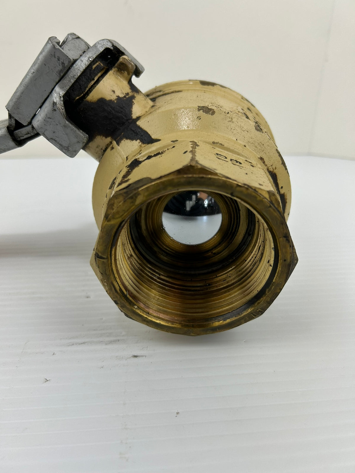 2-1/2" Brass Ball Valve CW617N with Locking Handle 450CWP PN30 DN65