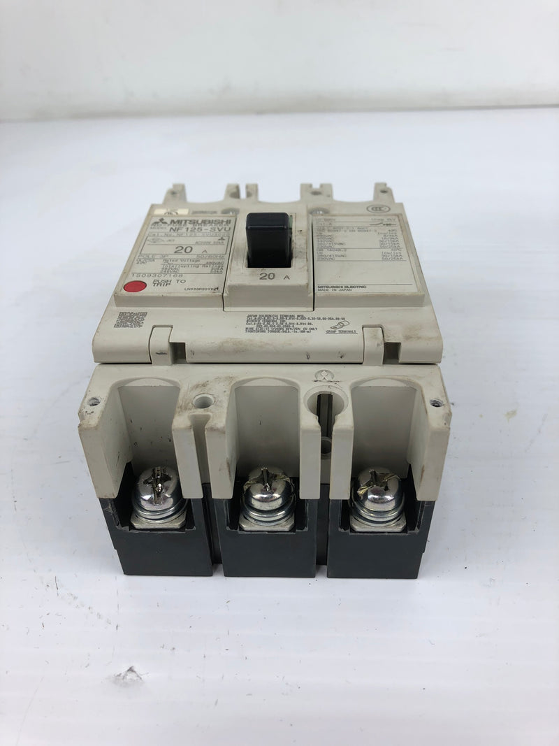 Mitsubishi NF125-SVU Circuit Breaker 20A