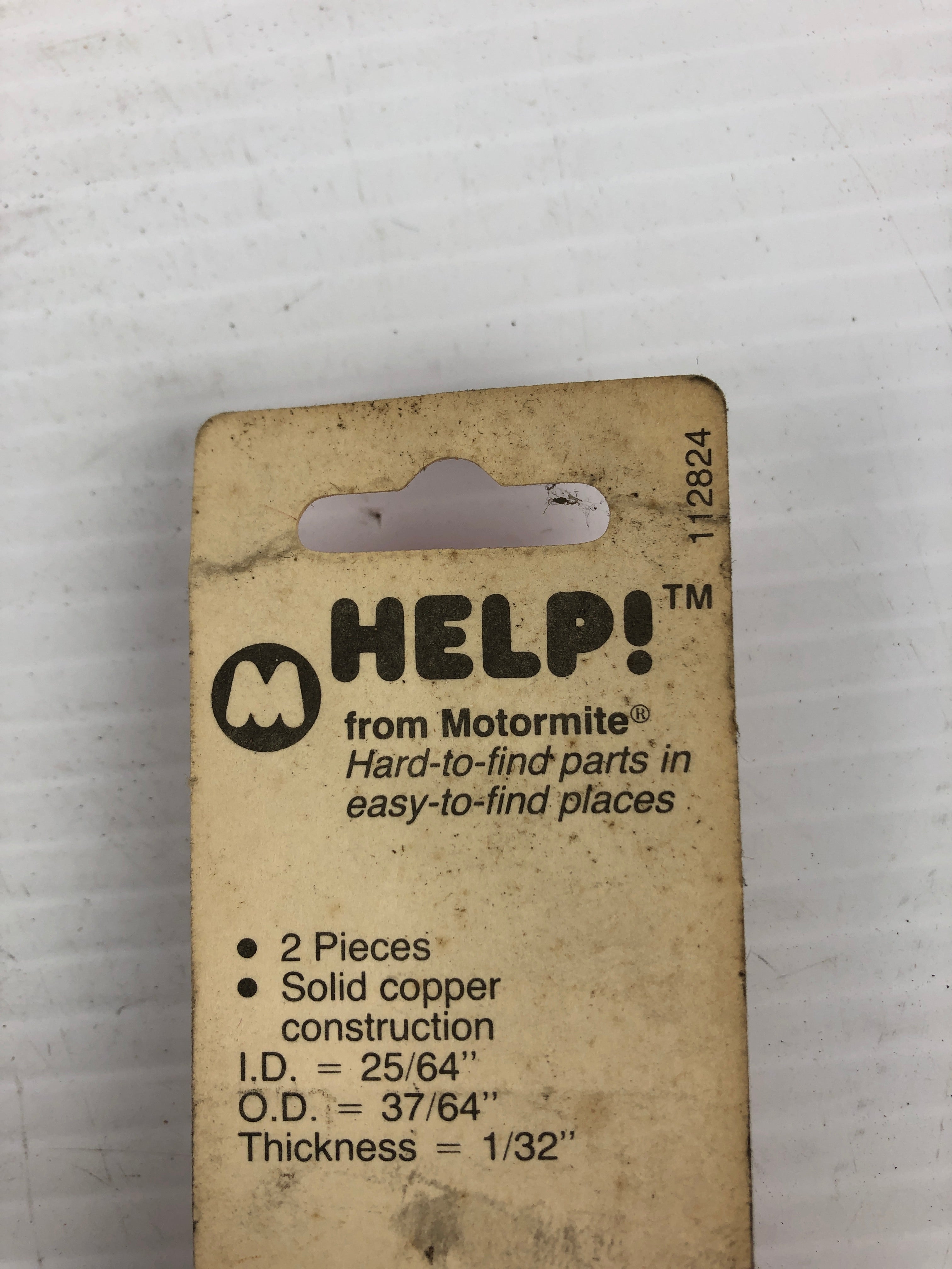 HELP! 66270 Brake Hose Bolt Washers
