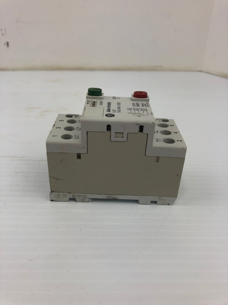 Allen-Bradley 140-MN-1000 Motor Starter Ser. D 600V 16A 3PH 8kV