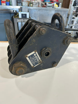 McKissick No. 13 Triple Sheave Block Heavy-Duty Wire Rope Block 6" 12.5 Tons