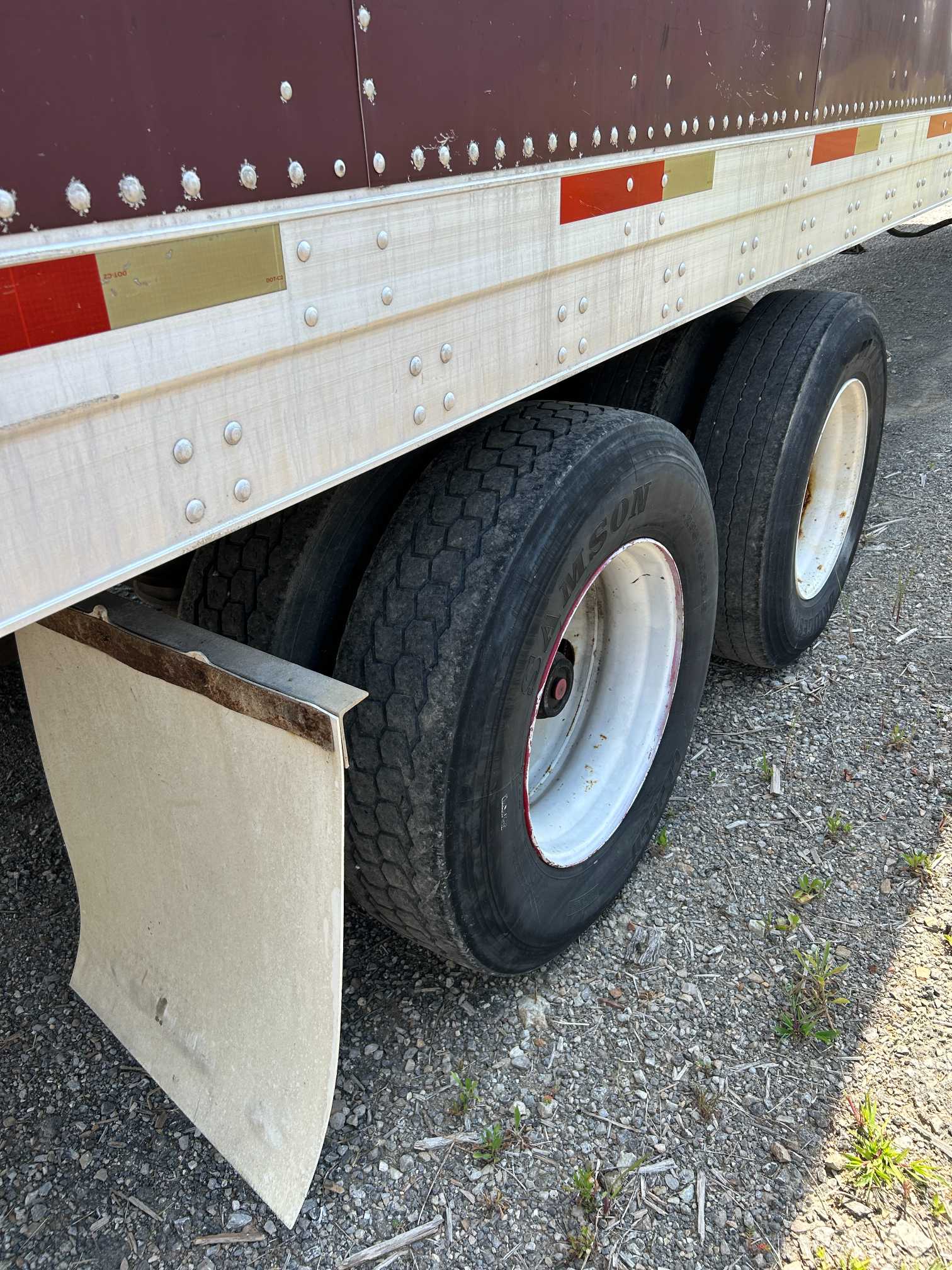 2004 Trailmobile 53' Dry Van Semi Trailer Air Ride Swing Doors 2MN01JAH941000997