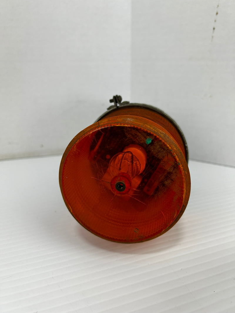 Fireball Ⅱ FB2PST Amber Strobe Warning Light Ser. A4 120V 0.32A 50/60Hz