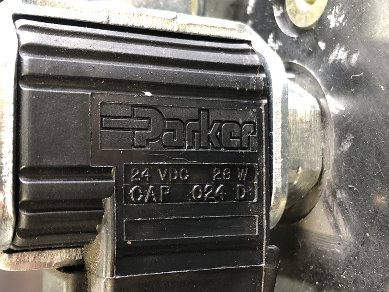 Cap024d Parker C10C1E025CS12N10 Solenoid Valve Assembly with CAP 024D Coil ...