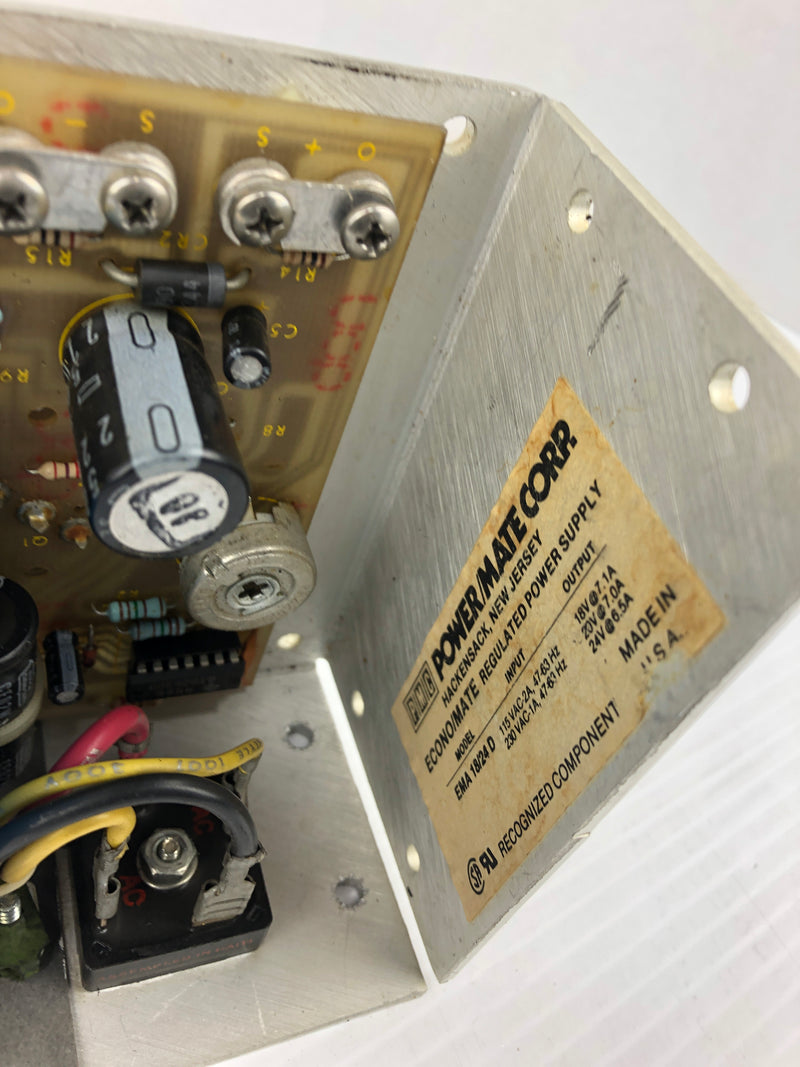 Power Mate Corp EMA 18/24 D Econo/Mate Regulated Power Supply