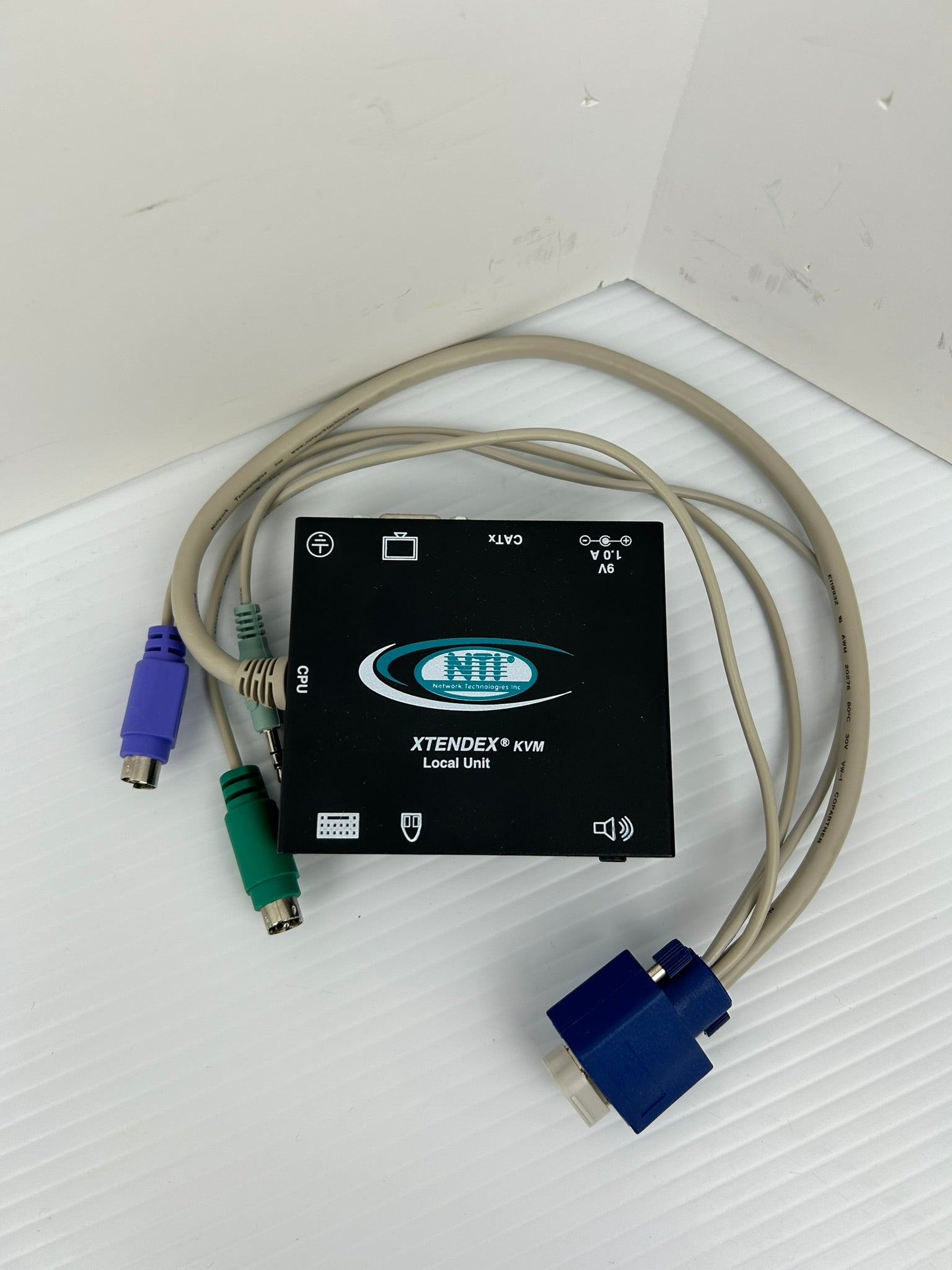 NTI ST-C5KVMA-600 KVM Extender Remote Unit 9V 1.0A