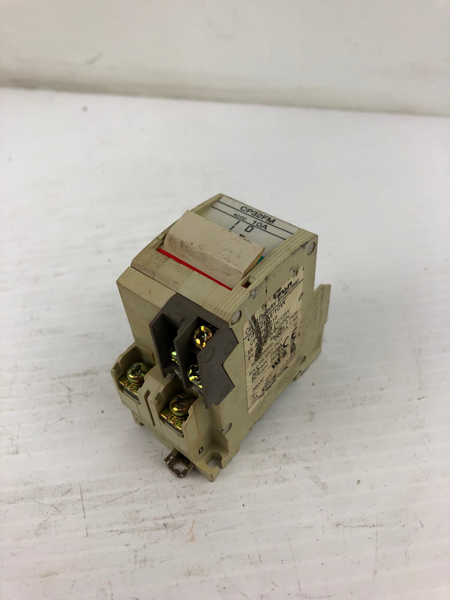 Fuji Electric CP32FM/10W 2 Pole Circuit Breaker Protector 10A 50/60Hz