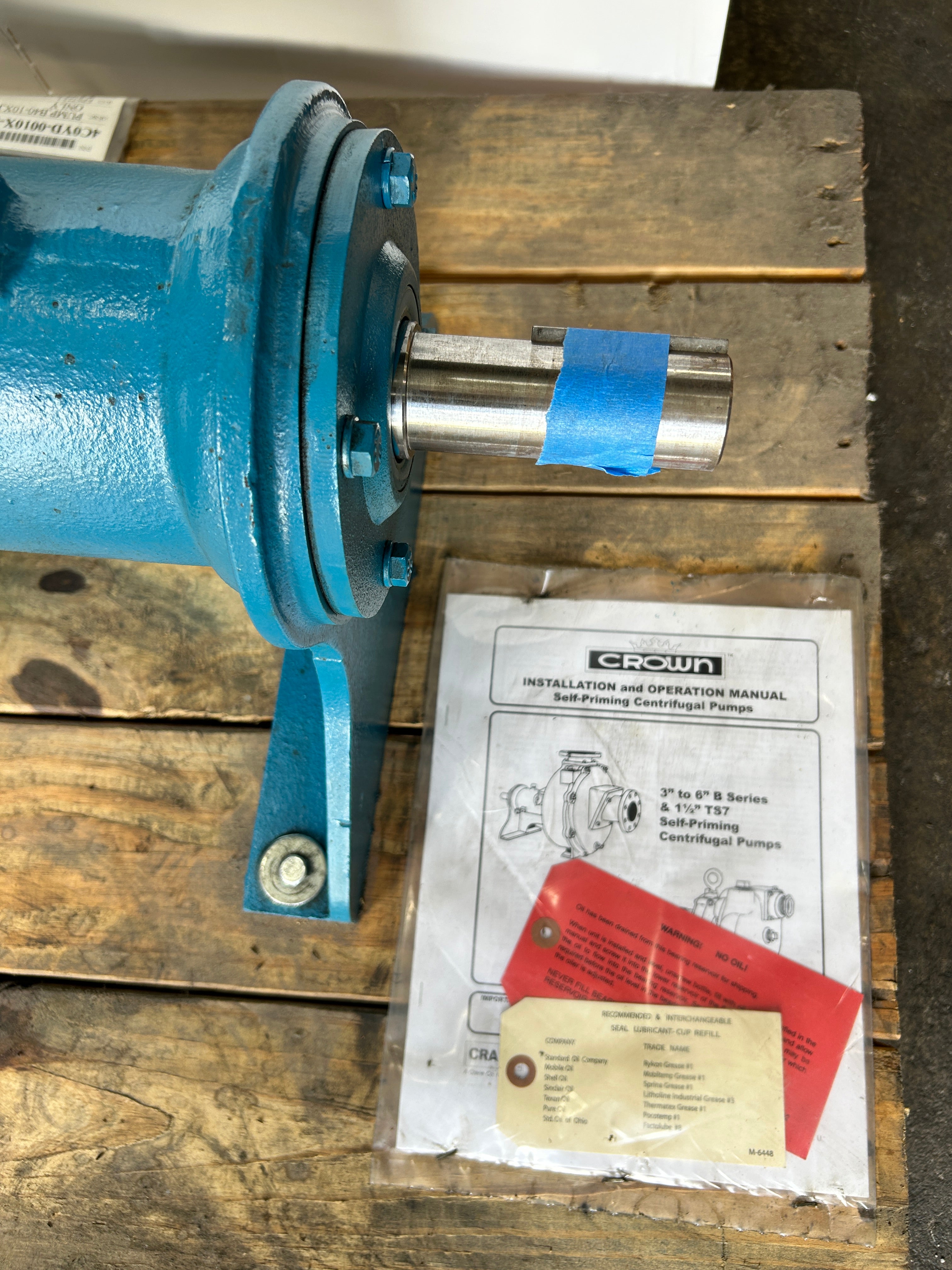 Crane Pumps Crown B40-10X End Suction Centrifugal Pump 4COYD-0010X-001
