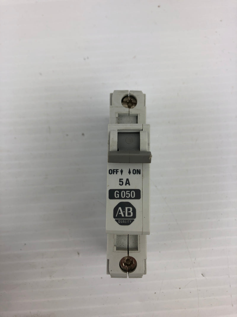 Allen Bradley 1492-CB1 Circuit Breaker G050 5A Series B