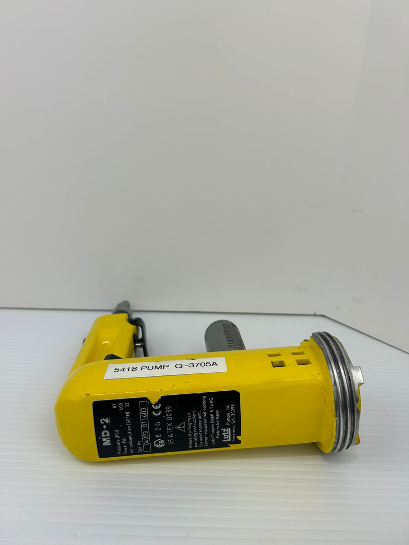 Lutz Pumps MD-2 Compressed Air Motor 87PSI 400W 32SCFM 04093 011603