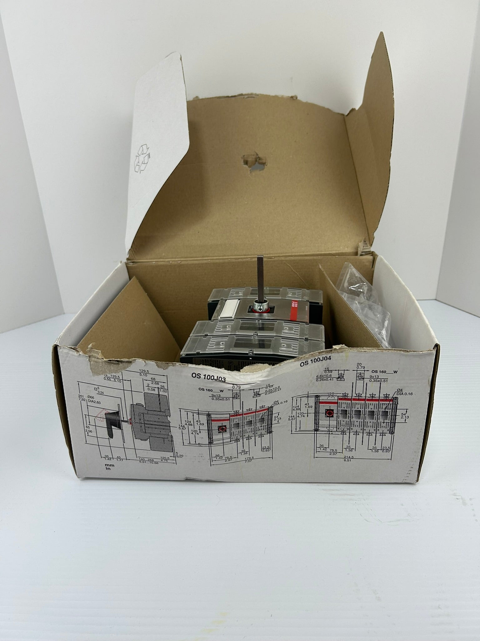 ABB 1SCA022552R1210 Fusible Switch OS100J12