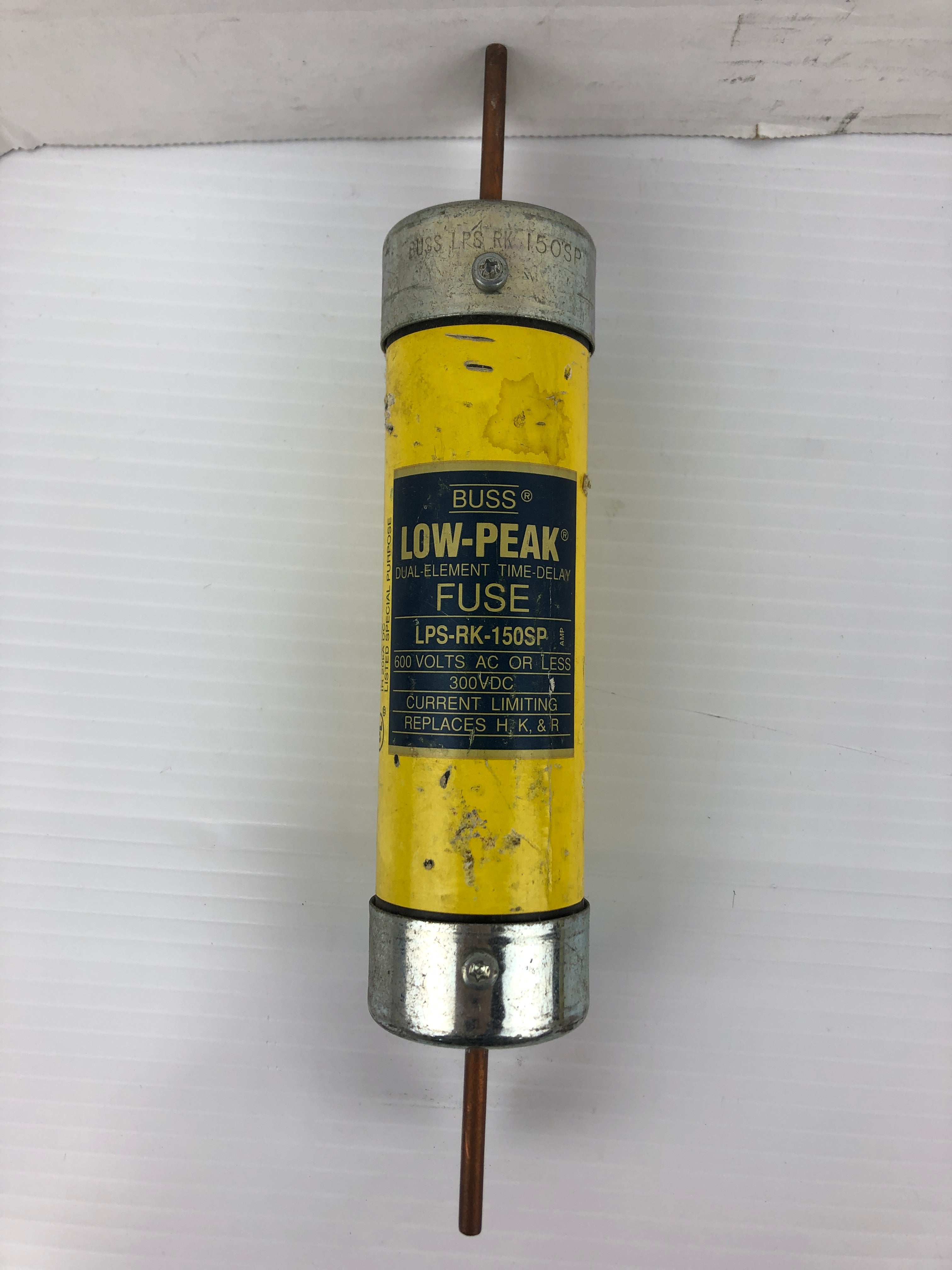 Buss LPS-RK-150SP Low-Peak Dual-Element Time-Delay Fuse RK1 - Lot of 7