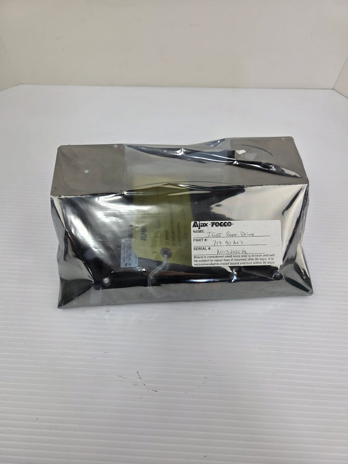 Ajax TOCCO IGBT Gate Driver Drive PC Circuit Board 71940A07