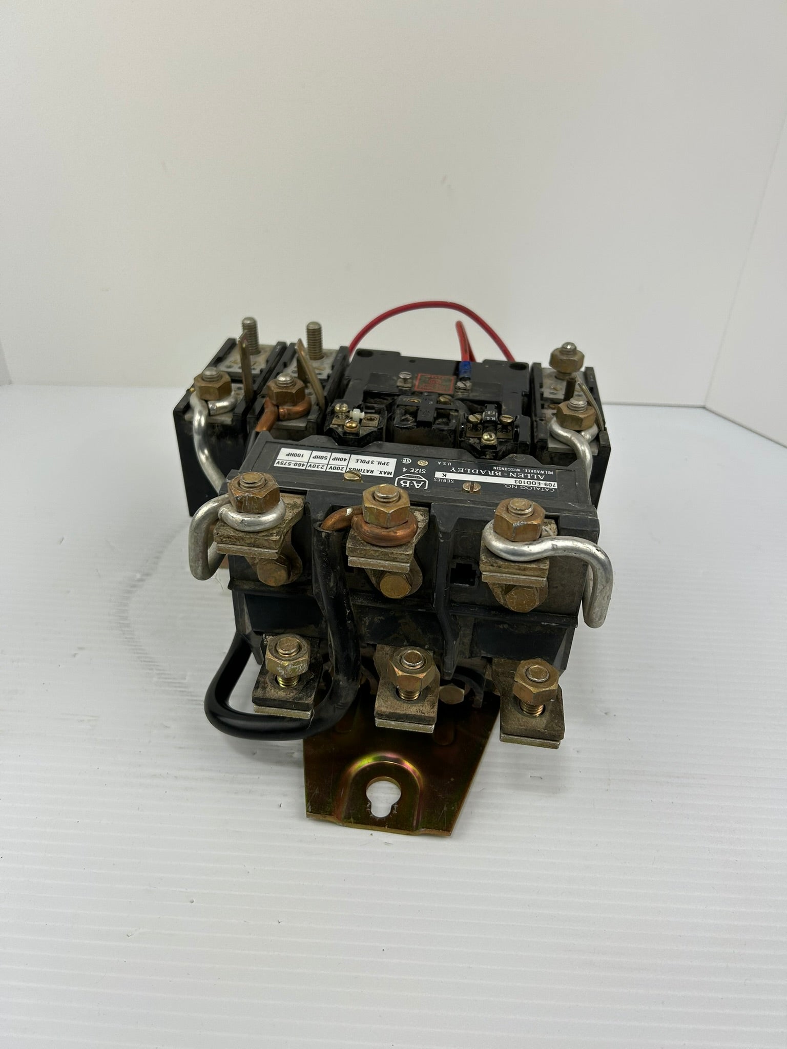 Allen-Bradley 709-E0D103 Motor Starter Size 4 Series K 3 Phase 3 Pole