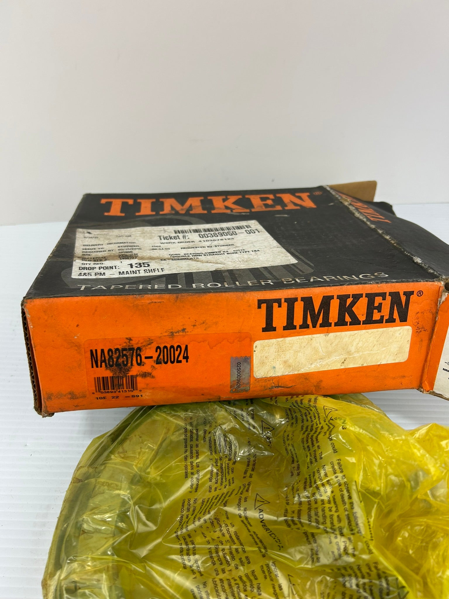 Timken NA82576-20024 Tapered Roller Bearing NA8257620024