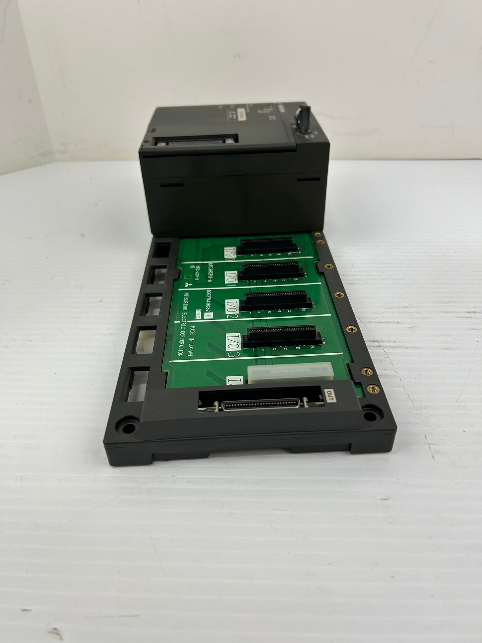 Mitsubishi A1SJHCPU Power Supply Max 8K Step A1SJHCPU-A PLC Rack MEC-40V-0