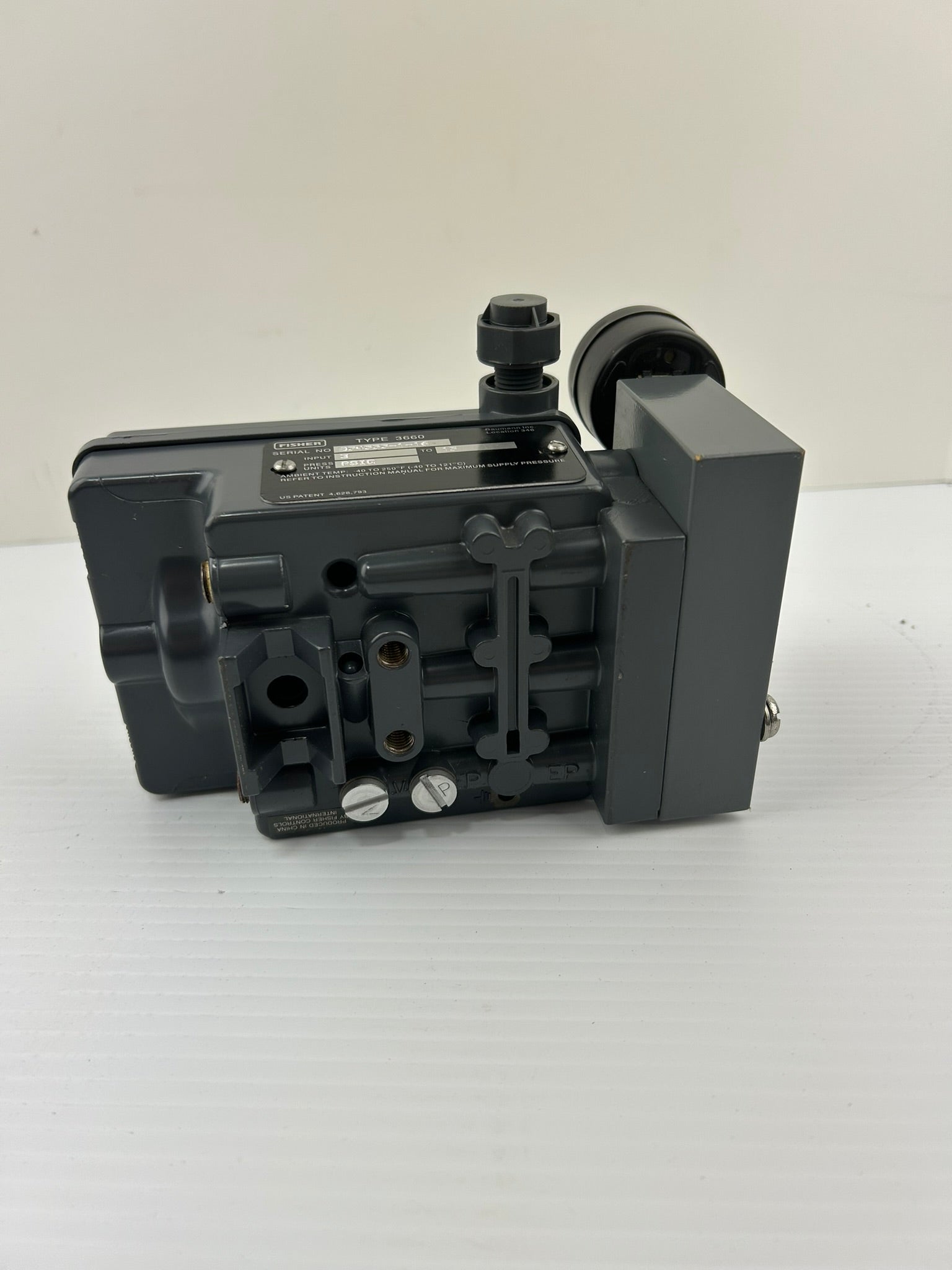 Fisher 3660 Valve Positioner Series 3660 FS3660-301-B