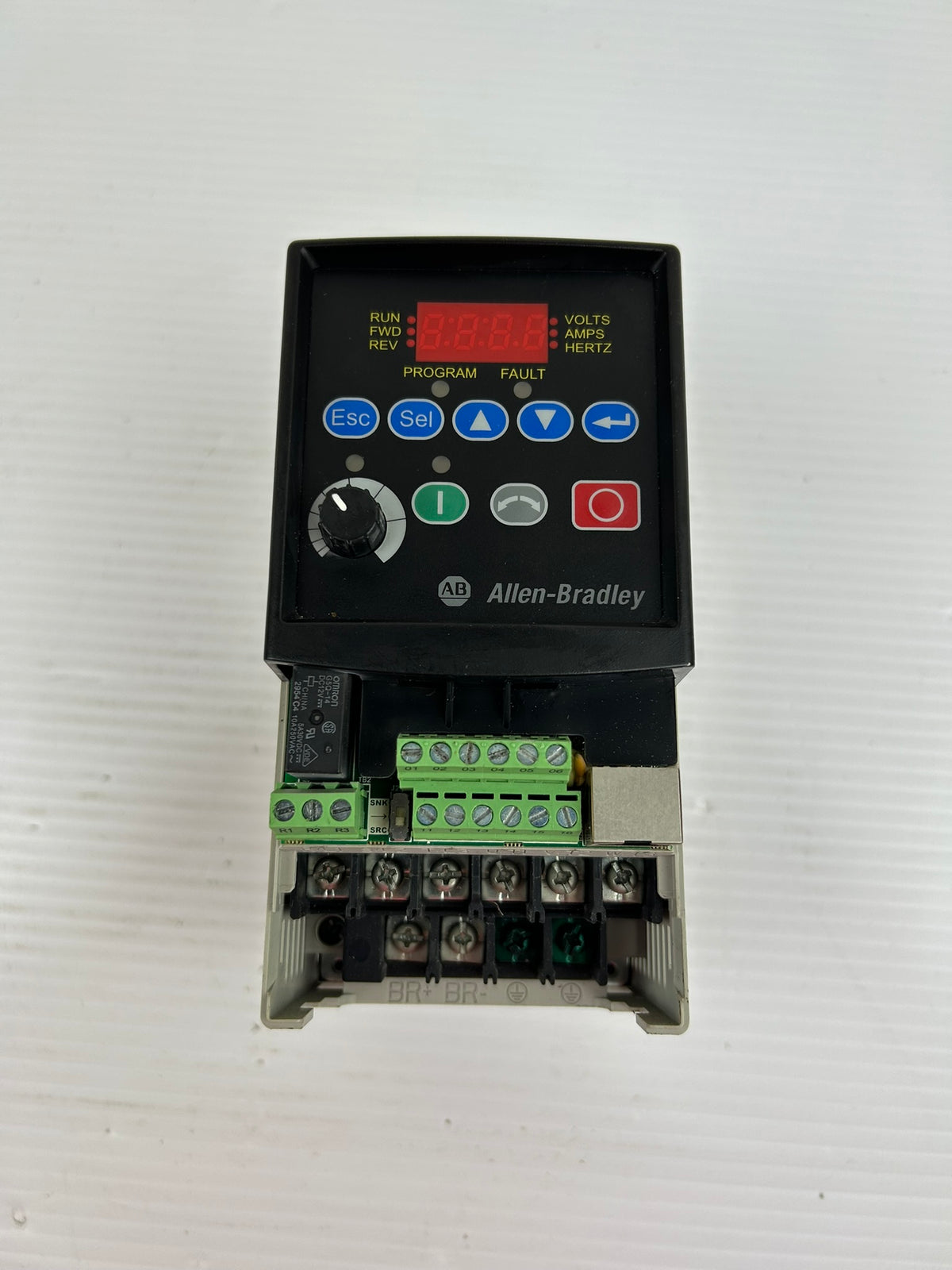 Allen Bradley 22A-B4P5N104 PowerFlex 4 Drive Series A - Missing Top Cover