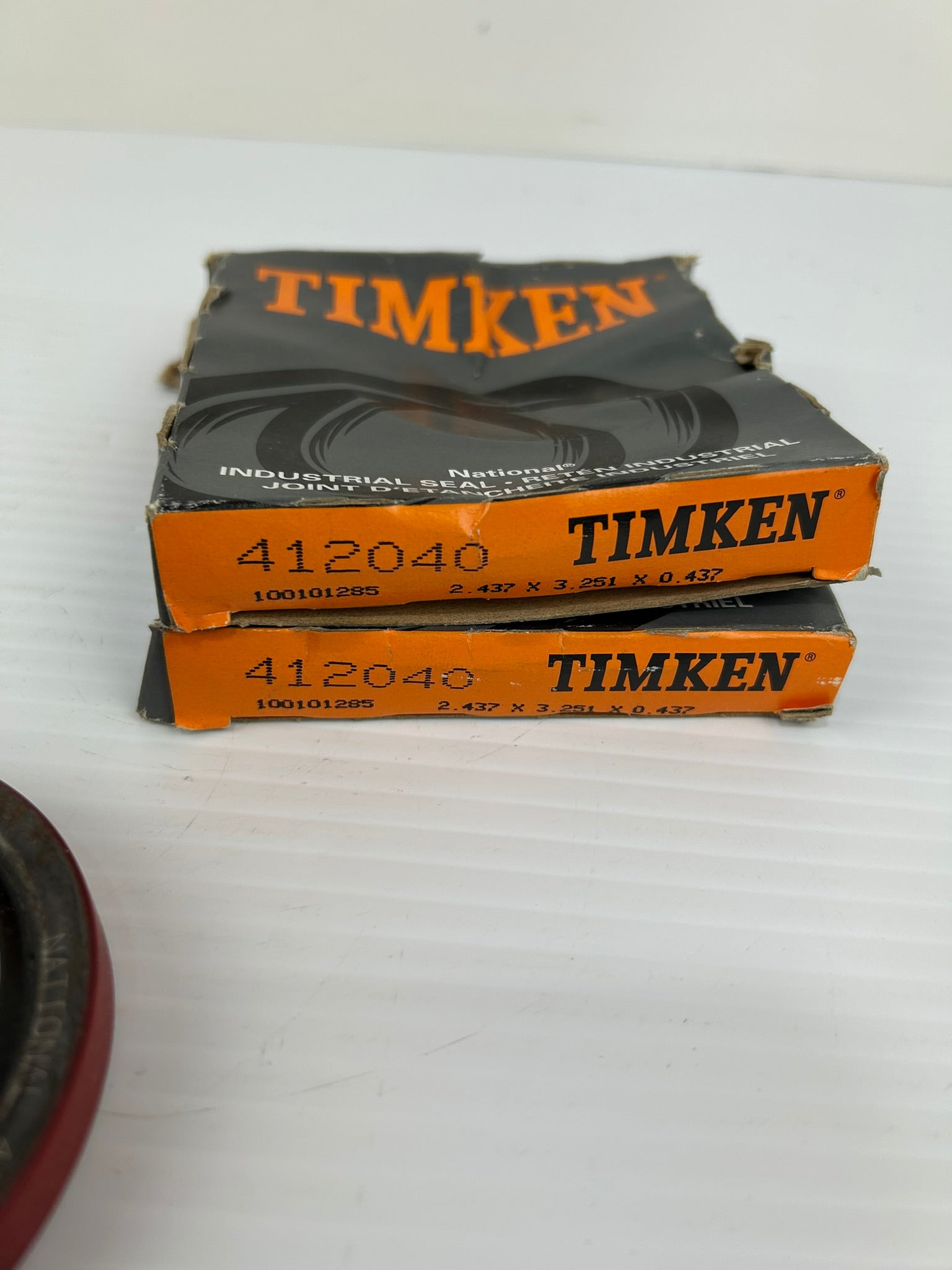 Timken 412040 Industrial Oil Seal 2.437" x 3.251" x 0.437" - Lot of 2