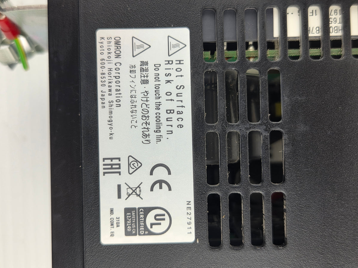 Omron 3G3MX2-A4004-E MX2 Inverter Drive 400V 3 Phase 0.4kW