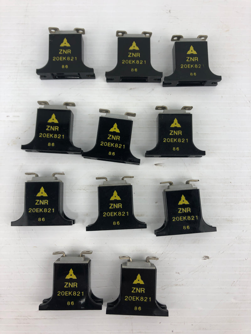 Zener ZNR 20EK821 Capacitor Varistor Surge Absorber 86 - Lot of 11