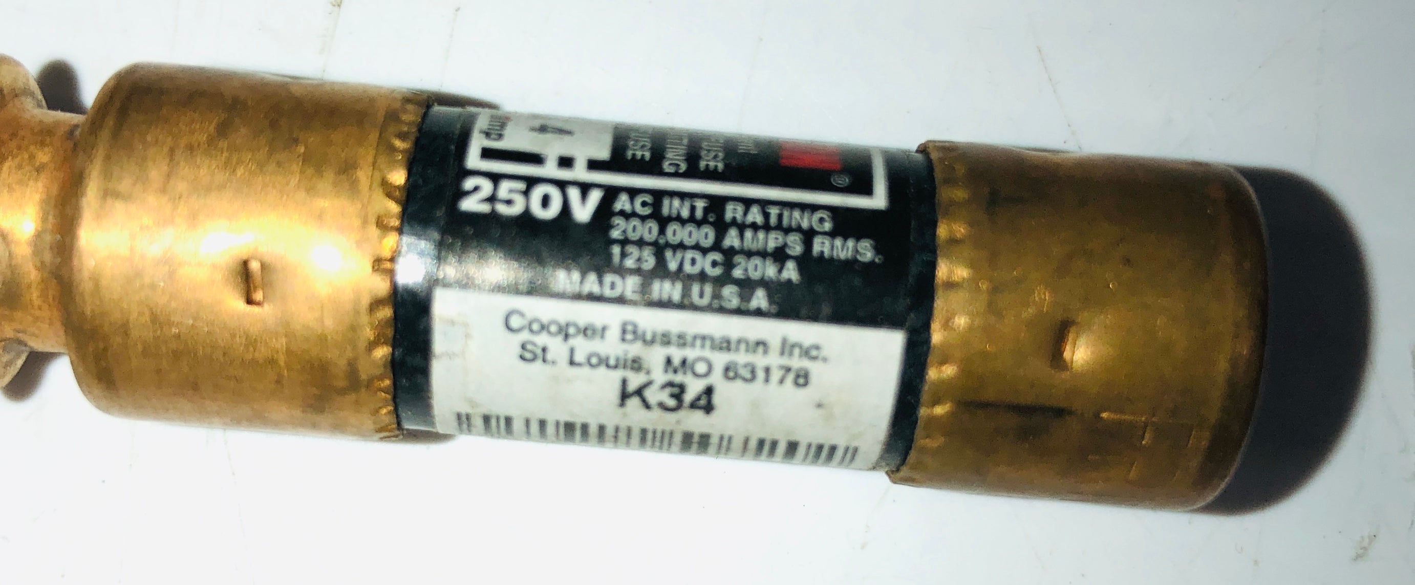 Bussman Fusetron FRN-R-4 Fuse 250 Volts -Lot of 7