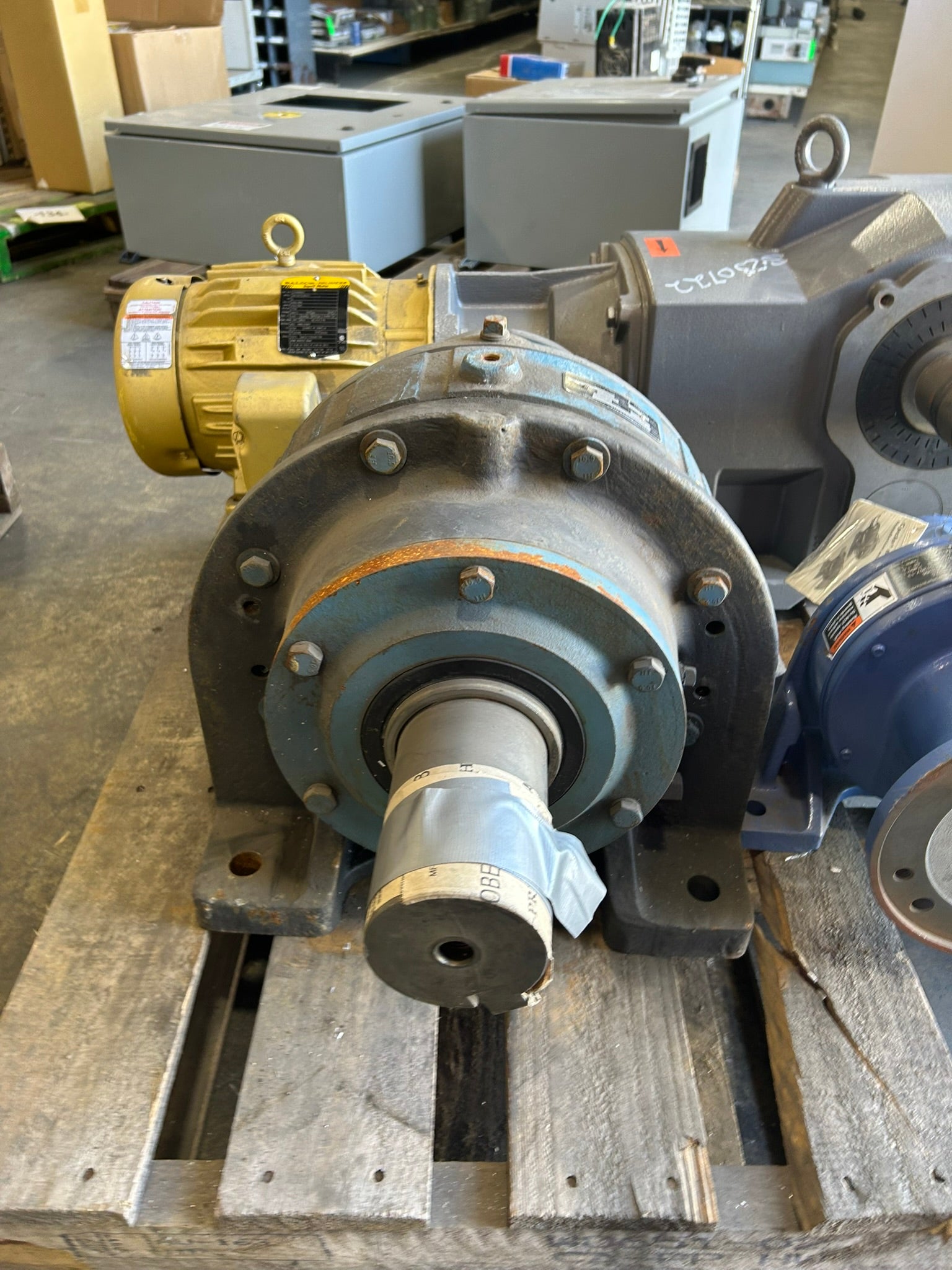 Shimpo Circulute CF3-493C180BH Speed Reducer 493:1 Ratio 3.03 HP 1750 RPM
