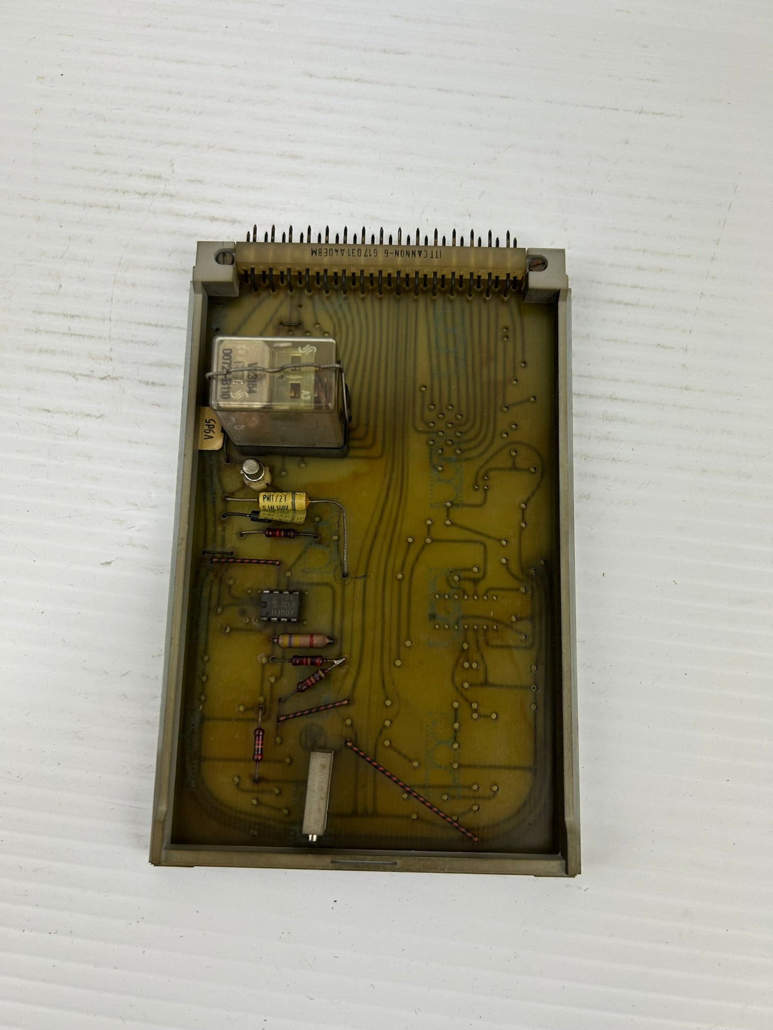 Barmag Electronic E126/00 Circuit Board with 1 Relay E126-00